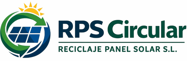 Logotipo de Reciclaje Panel Solar